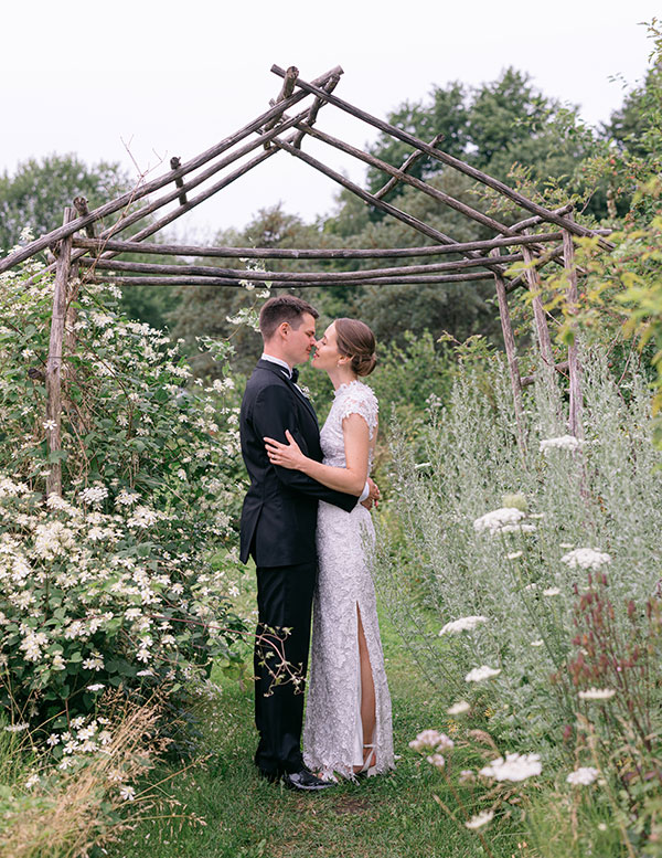 Bröllop Rosendals trädgård